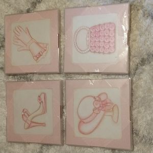 KidKraft ready to hang, Glam Art on canvas NWT